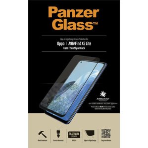 PanzerGlass ochranné sklo Edge-to-Edge pro Oppo A96/Find X5 Lite, černá - 7080