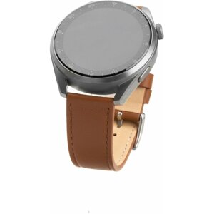 FIXED kožený řemínek pro smartwatch, 20mm, hnědá - FIXLST-20MM-BRW