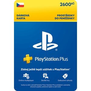 Karta PlayStation Store - Dárková karta 2 600 Kč - elektronicky - SCEE-CZ-00260000