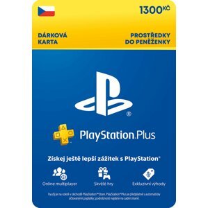 Karta PlayStation Store - Dárková karta 1 300 Kč - elektronicky - SCEE-CZ-00130000