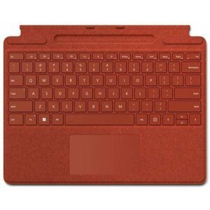 Microsoft Surface Pro Signature Keyboard (Poppy Red), ENG - 8XA-00089