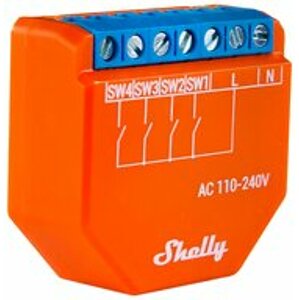 Shelly i4 Plus, modul 4 digitálních vstupů - SHELLY-I4-PLUS
