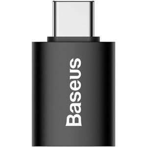Baseus mini OTG redukce Ingenuity, USB-C - USB-A 3.1 (M/F), černá - ZJJQ000001