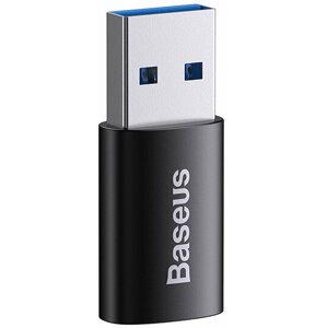 Baseus mini OTG redukce Ingenuity, USB-A 3.1 - USB-C (M/F), černá - ZJJQ000101