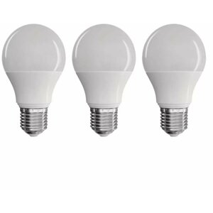 Emos LED žárovka true light A60 7,2W(60W), 806lm, E27, teplá bílá, 3 kusy - 1525733246