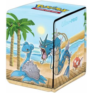 Krabička na karty Pokémon - Gallery Series Seaside Flip Box - 0074427157661
