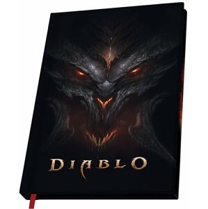 Zápisník Diablo - Lord Diablo, linkovaný, pevná vazba, A5 - ABYNOT095