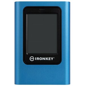 Kingston IronKey Vault Privacy 80 - 960GB, modrá - IKVP80ES/960G