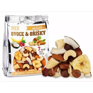 Mixit ořechy do kapsy Mix oříšků a ovoce, 80g - 08595685214597