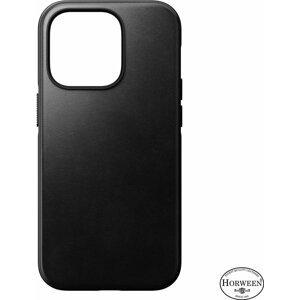 Nomad kožený zadní kryt MagSafe pro Apple iPhone 14 Pro, černá - NM01222385