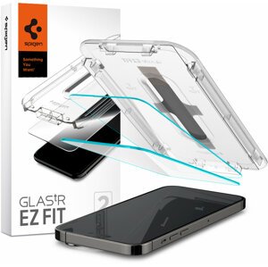 Spigen ochranné sklo tR EZ Fit pro Apple iPhone 14 Pro, transparentní, 2ks - AGL05214