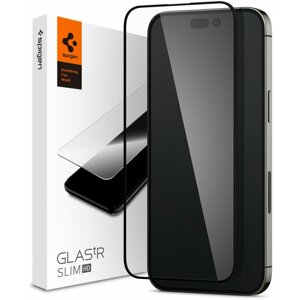 Spigen ochranné sklo tR Slim HD pro Apple iPhone 14 Pro, černá - AGL05221