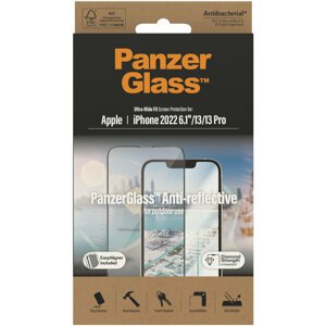 PanzerGlass ochranné sklo pro Apple iPhone 14/13/13 Pro s Anti-reflexní vrstvou a - 2787