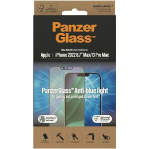 PanzerGlass ochranné sklo pro Apple iPhone 14 Plus/13 Pro Max s Anti-BlueLight vrstvou a - 2793
