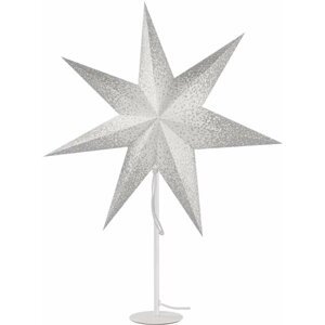 Emos Vánoční hvězda papírová s bílým stojánkem, 45 cm, vnitřní - DCAZ14