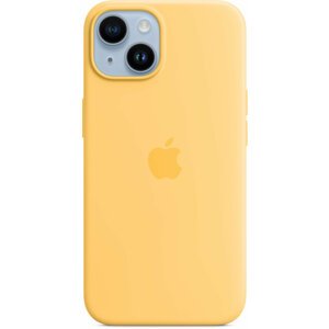 Apple Silikonový kryt s MagSafe pro iPhone 14, slunečně žlutá - MPT23ZM/A