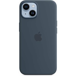 Apple Silikonový kryt s MagSafe pro iPhone 14, bouřkově modrá - MPRV3ZM/A