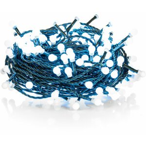 Retlux vánoční řetěz s kuličkami RXL 219, 100LED, studená bílá - 50002859