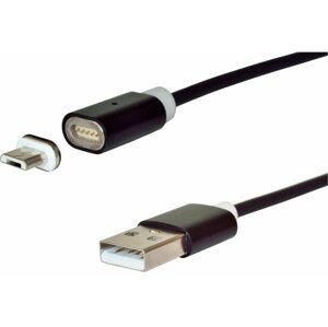 Kabel VIRTUOS - micro USB, magnetický, nabíjecí, 1.8 m - HAA2407