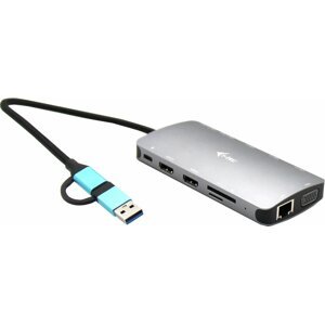 i-tec dokovací stanice USB 3.0/USB-C/Thunderbolt 3, 3x Display, LAN, PD 100W - CANANOTDOCKPD