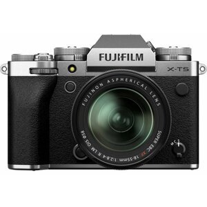 Fujifilm X-T5 + XF18-55MM, stříbrná - FTDFFUXT5X052