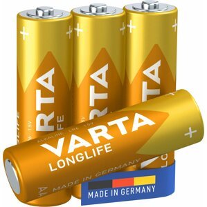 VARTA baterie Longlife AA, 4ks - 4106101414