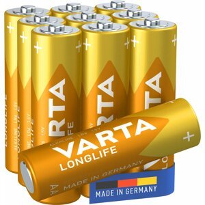 VARTA baterie Longlife AA, 10ks (Double Blister) - 4106101461