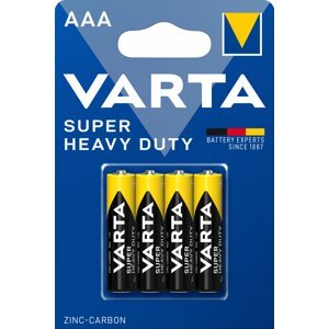 VARTA baterie Super Heavy Duty AAA, 4ks - 2003101414