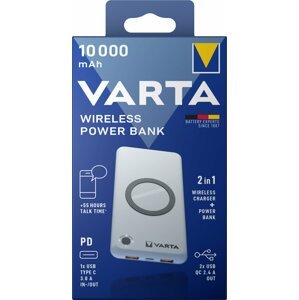 VARTA bezdrátová powerbanka Portable Wireless, 10000mAh - 57913101111