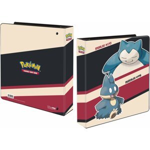 Album Ultra Pro Pokémon - Snorlax & Munchlax, A4, kroužkové - UP15951