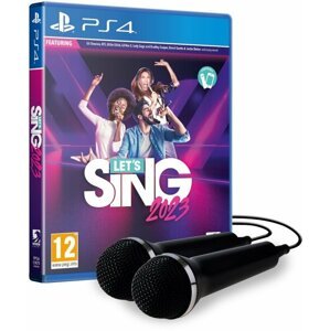 Let’s Sing 2023 + 2 mikrofony (PS4) - 4020628639488