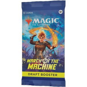 Karetní hra Magic: The Gathering March of the Machine - Draft Booster (15 karet) - 0195166207087