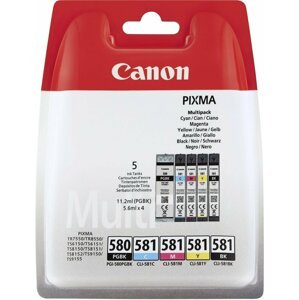 Canon PGI-580PGBk + CLI-581, multipack - 2078C005