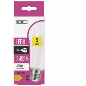 Emos LED žárovka Classic A67 19W, 2452lm, E27, neutrální bílá - 1525733436