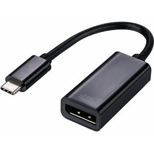 C-TECH adaptér USB-C - Displayport, M/F, 15cm - CB-AD-CM-DPF