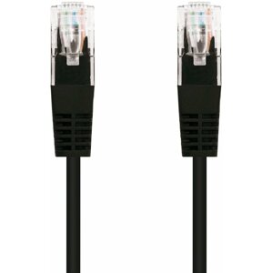 C-TECH kabel UTP, Cat5e, 3m, černá - CB-PP5-3BK