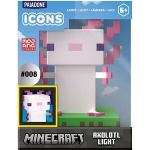 Lampička Minecraft - Axolotl Icon Light - PP11390MCF