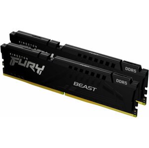 Kingston Fury Beast Black 64GB (2x32GB) DDR5 6000 CL36, AMD EXPO - KF560C36BBEK2-64
