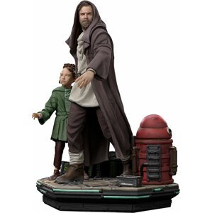 Figurka Iron Studios Star Wars - Obi-Wan and Young Leia Deluxe Art Scale 1/10 - 105991