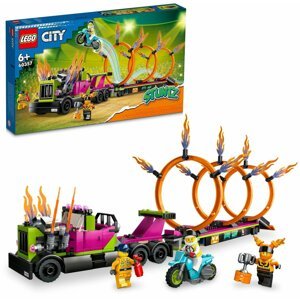 LEGO® City 60357 Tahač s ohnivými kruhy - 60357