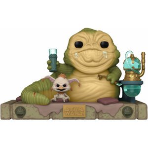 Figurka Funko POP! Star Wars - Jabba the Hutt & Salacious B. Crumb (Moment 611) - 0889698707428