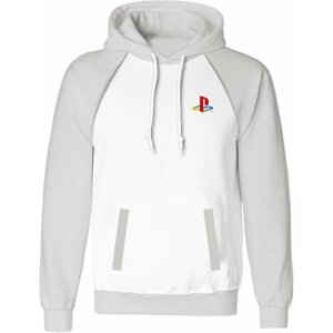 Mikina PlayStation - Classic Logo, bílá (XL) - PSX02301HSW1X