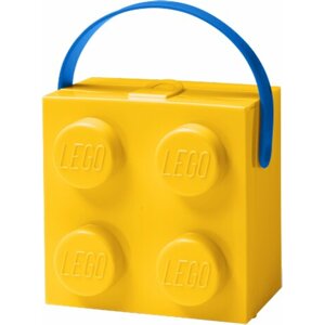 Box na svačinu LEGO, s rukojetí, žlutá - 40240007
