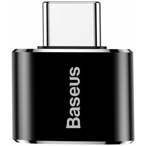 Baseus adaptér / redukce USB-A - USB-C, F/M, černá - CATOTG-01