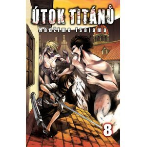 Komiks Útok titánů 08, manga - 9788074493898