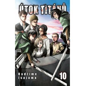 Komiks Útok titánů 10, manga - 9788074494192