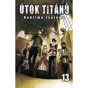 Komiks Útok titánů 13, manga - 9788074494789