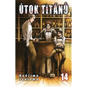 Komiks Útok titánů 14, manga - 9788074495250