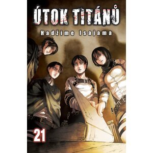 Komiks Útok titánů 21, manga - 9788074497810
