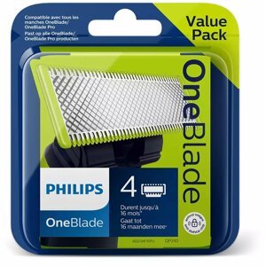 Philips OneBlade QP240/50 - Náhradní břity 4 ks - 430251